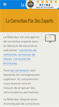 Mobile Screenshot of le-relecteur.com